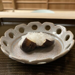 片折 - 原木椎茸お粥のせ