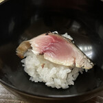 片折 - 焼き鯖ご飯