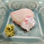 すし うえだ - 明石鯛