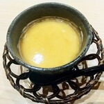 すし うえだ - 玉ねぎ茶碗蒸し