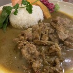 大衆中遊華食堂 八戒 - 生ラムクミン炒めカリィ（北海道直送）（￥1280）