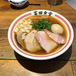 松戸中華そば 富田食堂 - "特製煮干そば"1,180円♪