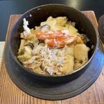 Takikawa - 海鮮釜飯のアップです