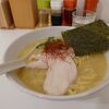 Menya Tori Toji - とき玉そば（塩）　900円　＋　麺増し　100円