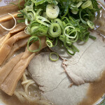 天下一品 - 家麺　チャーシュー2枚入ってた！