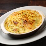 Rich! Crab miso and taro gratin