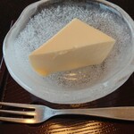 福松荘 - お出迎えのチーズケーキ♪美味い