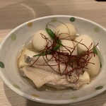 居酒屋 翠 - 里芋とスペアリブの煮物