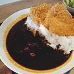 蒼屋 - カツ丼のソースは「にんにく」