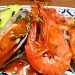 Tha Chang - シーフードサラダ「あっぷ図」