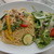 カフェ モーツァルト アトリエ - 料理写真:ランチパスタ（バジルチキンと彩野菜）