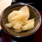 すし 良月 - ガリ