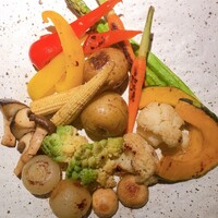 季節の温野菜 パルミジャーノ・レッジャーノ掛け