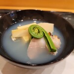 馬車道 大かわ - 蛤と筍