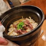 馬車道 大かわ - 蛍烏賊と筍ご飯