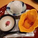 馬車道 大かわ - 甘味3種