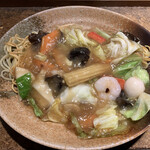 ラーメンBAR やきそばー HIT - 餡掛け焼きそば