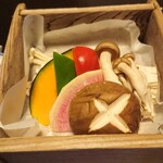 福松荘 - 温野菜♪これまた美味い！