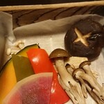 福松荘 - 温野菜アップ