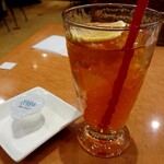 Cafe Higuchi - ランチのドリンク アイスレモンティー