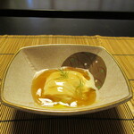 日本料理と蕎麦　魚哲 - 先付：湯葉