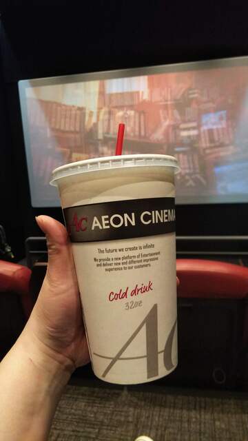 アップグレードシートは 500円でドリンク付き By Tabioneko Aeon Cinema 新利府 イオン シネマ 新利府 その他 食べログ