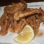 焼き鳥　柳屋 - げそ揚げ