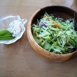 野いちご - 料理写真:サラダと付け合わせ
