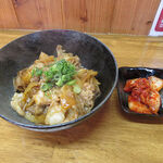 韓丼亭 - 【ランチ】 カルビとホルモンのミックス丼 600円