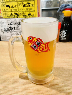 Robata Uosuke - プレミアムモルツ550円×2杯