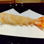 天ぷら たけうち - 天草の車海老