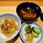 天ぷら たけうち - 超ミニ天丼