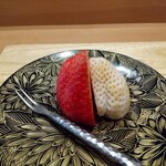 天ぷら たけうち - 苺