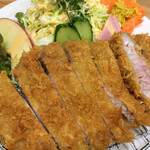 こけし食堂 - ロースかつ定食 ¥1,100（税込）