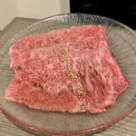 やきにく穏和  - お肉おまかせ　楊貴妃焼き