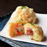 Tempura with octopus from Akashiyaki (2 cans)