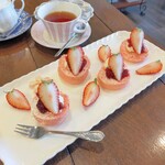 Kaisei Kou Chakan - 苺の紅茶スコーン