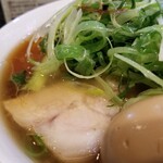 塩そば専門店 桑ばら - 九条葱夫。