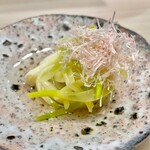 日本橋蛎殻町 すぎた - 2021.2.  ひろっこのお浸し