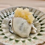 日本橋蛎殻町 すぎた - 2021.2.  牡蠣のおろし和え