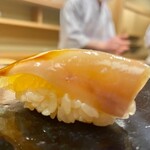 日本橋蛎殻町 すぎた - 2021.2.  子持ち槍烏賊