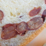 パンとケーキのみやこや - 金時のアップ