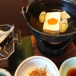 福松荘 - アジの干物、湯豆腐美味い