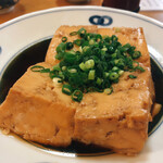 第二力酒蔵 - 魚を炊いた煮汁による煮込み豆腐、すごくおいしい