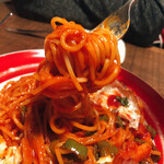 天 - 濃ゆいケチャップ味にたまごが絡メルー♪