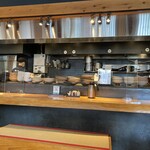 博多もつ鍋やまや - カウンター席