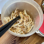 ふくちゃんラーメン - 肉もやし