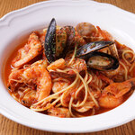 Full of seafood flavor! Pescatore