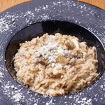 Highly fragrant! Cream risotto with various mushrooms and porcini mushrooms