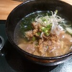 Sake To Hakata Meshi San San - 肉わかめうどん